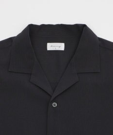 WEGO クレープオープンカラーシャツ（SS）