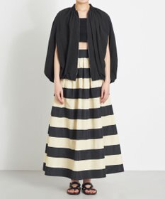 NAVE 【Nave　洗える】ソフトタフタ  スリットスリーブ ブルゾン