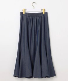 ANY SIS S 【洗える】デニムライクエスカルゴ スカート