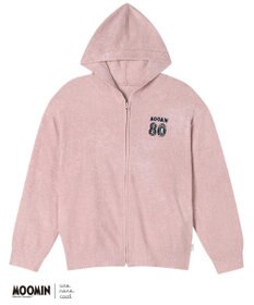 une nana cool 【ムーミン】 MOOMIN * une nana cool  なめらかふわふわフルジップパーカー