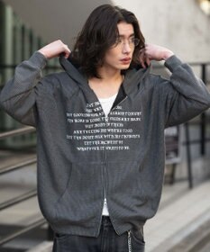 WEGO 【ユニセックス着用ITEM】メッシュZIPパーカー