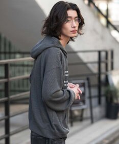 WEGO 【ユニセックス着用ITEM】メッシュZIPパーカー