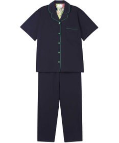 une nana cool 【綿100％】40ハイゲージ天竺半袖パジャマ MADE WITH LIBERTY FABRIC