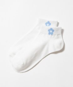 WEGO フラワーショートソックス