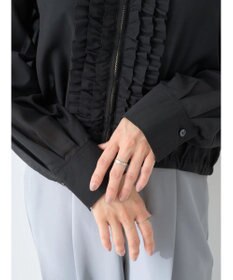 earth music&ecology フリルシャツ