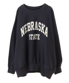AMERICAN HOLIC ＮＥＢＲＡＳＫＡロゴプリントスウェット①
