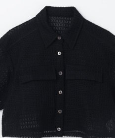 GRACE CONTINENTAL ラッセルメッシュシャツ