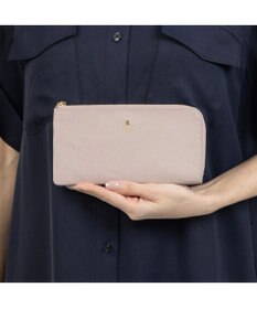 LANVIN en Bleu リュクサンブール Lファスナー長財布