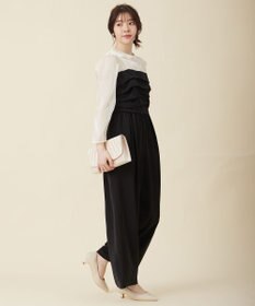 ANY SIS 【洗える】デザインタック コンビネゾン