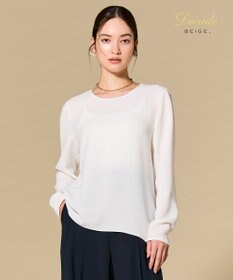 BEIGE， SHELBY / ロングスリーブブラウス