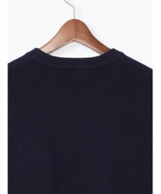 Te chichi ラインストーンレタードニットプルオーバー