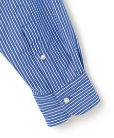 J.PRESS YORK STREET 【UNISEX】ストライプ バンドカラーシャツ