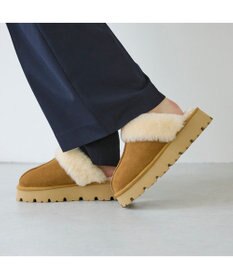 MODE ET JACOMO <carino>本革ムートンサボ