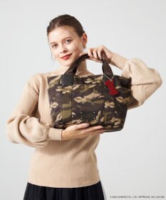 LA BAGAGERIE 【LA BAGAGERIE×HELLO KITTY】リボンチャーム付き　デイリートート　Sサイズ