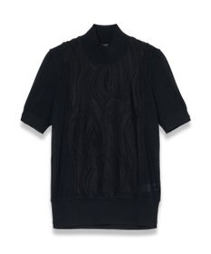 JOSEPH レース&ニット　ショートスリーブニット