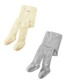 MIKI HOUSE HOT BISCUITS タイツ2枚セット