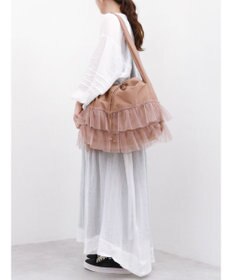 UNBILLION カシュカシュ cachecache / シフォンフリルショルダー