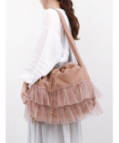 UNBILLION カシュカシュ cachecache / シフォンフリルショルダー