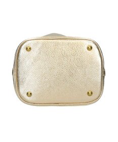 INTER-CHAUSSURES 【ANDREA CARDONE】メタリックレザーバケットバッグ