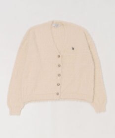 WEGO 【25年秋冬新作/WEB限定】別注USPOLOシャギーニットカーデ