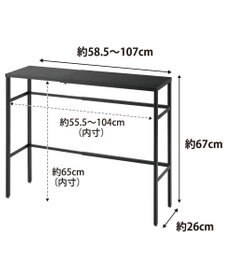 tower 伸縮ペットケージ上ラック タワー ブラック