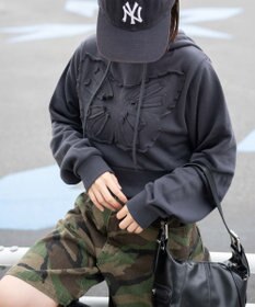 WEGO バタフライプルパーカー