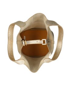 INTER-CHAUSSURES 【ANDREA CARDONE】メタリックレザーバケットバッグ