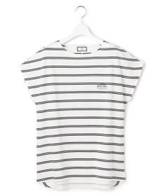 J.PRESS YORK STREET 【WOMEN】キャップスリーブ ボーダーTシャツ