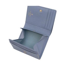 LANVIN en Bleu メラニー 二つ折りBOX財布