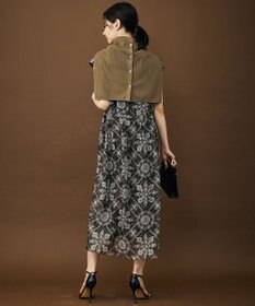 自由区 S 【カタログ掲載】ロータスタイルプリント ワンピース