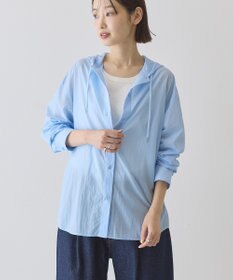 AMERICAN HOLIC ナイロンフーディーシャツ