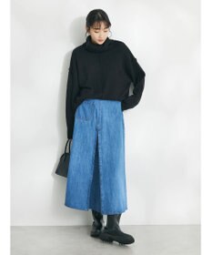 CRAFT STANDARD BOUTIQUE Ａライン４ＷＡＹデニムスカート