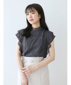 Green Parks ・Ｐｅｔｉｔ　Ｆｌｅｕｒ　フレンチレーシ－ブラウス