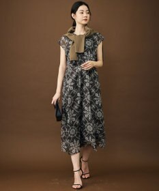 自由区 S 【カタログ掲載】ロータスタイルプリント ワンピース