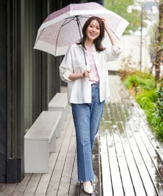 ANY SIS 【WEB・一部店舗限定】切り継ぎフラワー アンブレラ