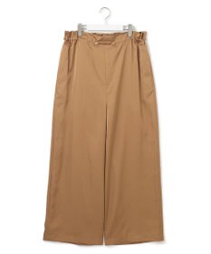 23区 【接触冷感/洗える】ヴィンテージソフトサテン サスペンダー パンツ