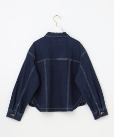 ANY SIS 【洗える】ストレッチライトデニム ジャケット