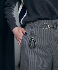 ICB 【30th ANNIVERSARY】ウールガンクラブチェック テーパードパンツ