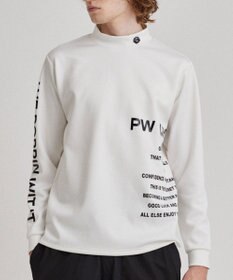 PW CIRCULUS 【ストレッチ / 快適 / 一枚でサマになる】【MEN】NEW ロゴモック T