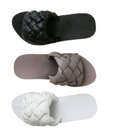 San-ai Resort（三愛水着楽園） 編込み厚底ビーチサンダル【San-ai Resort（サンアイリゾート）】