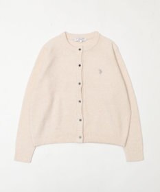 WEGO 【WEB限定/25年秋冬新作】別注USPOLO微起毛カーデ