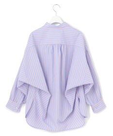 J.PRESS YORK STREET 【WOMEN】コットンタイプライター ドレープシャツ