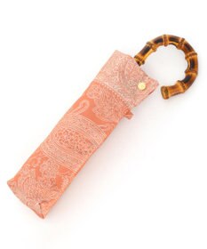 槇田商店 Kirie ペイズリー ビンテージアプリコット 折りたたみ傘