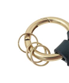 genten アーガイルカットワーク キーリング