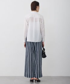 ICB 【2WAY】 セシェシルキーローン ラッフルブラウス