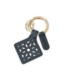 genten アーガイルカットワーク キーリング