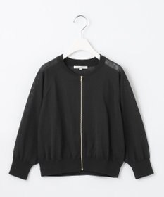 23区 S 【SLOW/洗える】シアージップカーディガン