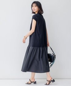 23区 S 【洗える】スーピマコットンプレーティング ワンピース