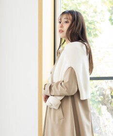 Tiaclasse L 【洗える】ステンカラーコート