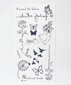 WEGO セットタトゥーシールB